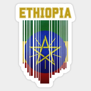 Ethiopia flag, ethiopian flag Sticker
